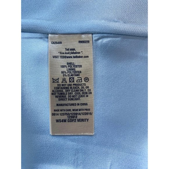 Ted Baker London Sweet Light Blue Verity Dress - Picture 9 of 13